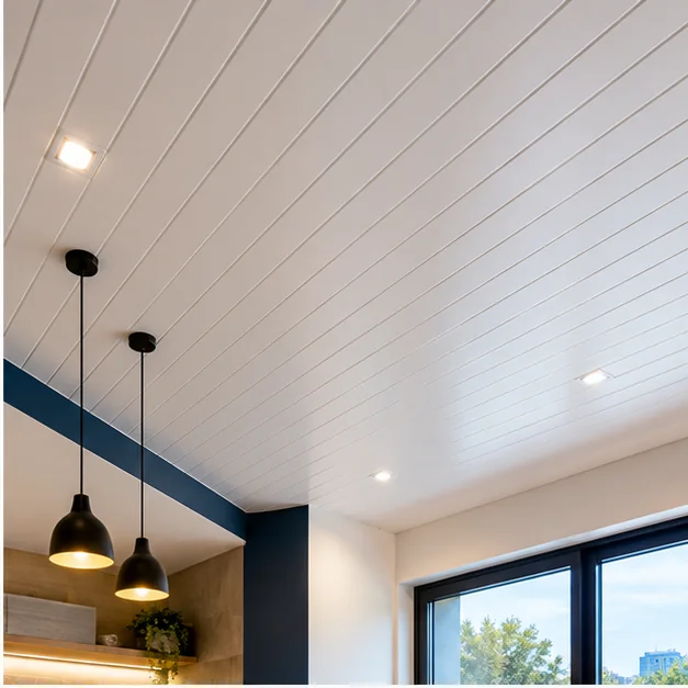 Forro em PVC aplicado em ambiente interno